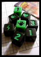 Dice : Dice - Game Dice - King of Tokyo by IELLO - Ebay Jan 2013
